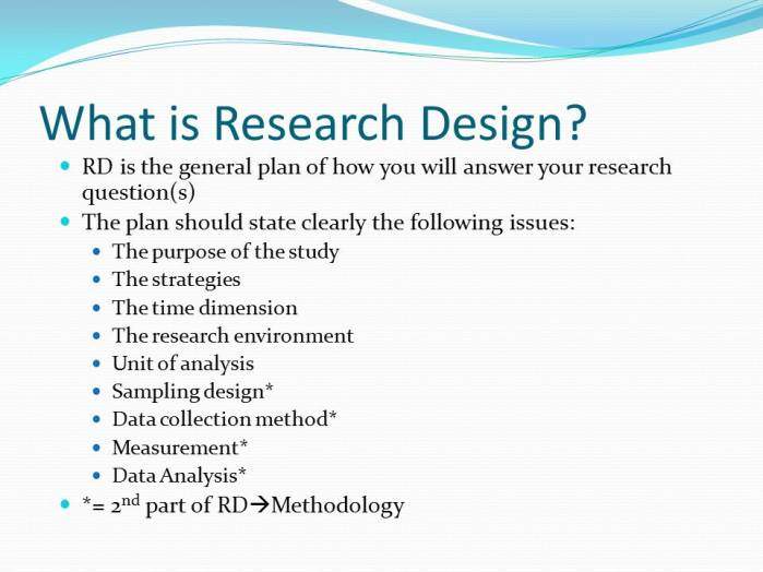 How to Conduct Research: Understanding the Characteristics of Research Design