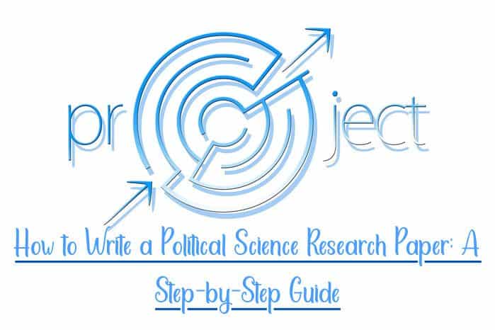 how to write political science research paper
