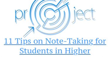 11 Tips on Note-Taking for Students in Higher Institution