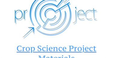 Crop Science project topics and materials