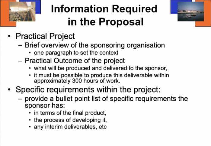 How to Write a Final Year Project Proposal