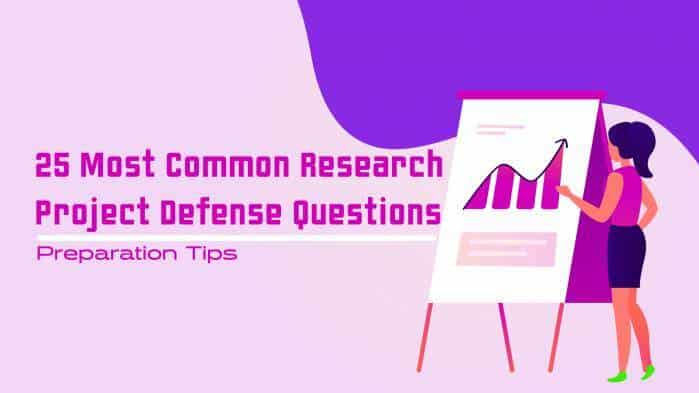 common questions during research defense