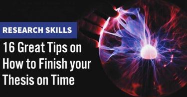 16 Great Tips on How to Finish your Thesis on Time